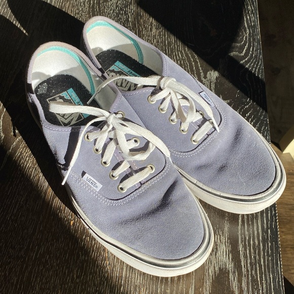 Vans Other - VANS Comfycush Authentic Suede
Granite Blue, Men’s Size 10